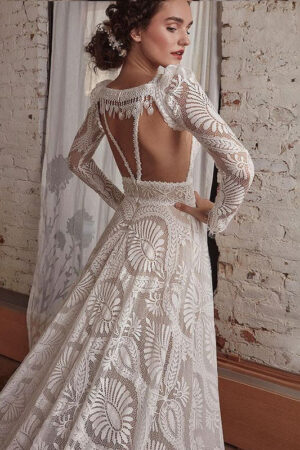 robe mariee boheme guipure dos 720x