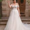 Classic Off Shoulder A-Line Wedding Dresses Plus Size Sweetheart Neck Bride Gowns Appliques Floor Length Tulle Robe De Mariee 5 S5a912a567412480d84f127ce58bfb7d6O Cropped
