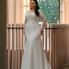 Customized Wedding Dresses Plus Size O Neck Illusion Long Sleeves Bride Gowns Appliques Floor Length Mermaid Vestido De Noiva 7 Sb734d5a584ee4fa7857c7db2361cba20E Cropped
