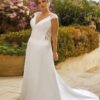 Pastrol A-Line Wedding Dresses Plus Size V Neck Cap Sleeves Bride Gowns Appliques Backless Floor Length Vestido De Noiva 2024 6 Sd210380ad3614009b913d56c390d55ee6 Cropped