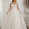 Pastrol Customized Wedding Dresses V Neck Bride Gowns Lace Appliques Back Lace Up Tulle A-Line Sweep Train Vestidos De Novia 5 Sef95f228a93c47c2bfaeff7fcedec680b Cropped