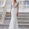 Modern Mermaid Wedding Dresses Women O-Neck Long Sleeves Backless Lace Applique Vestido De Novia Shiny Bridal Gowns Customized 4 Ha77cbf30584844a1beba537ed3e2bdf7x Cropped
