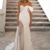 Sexy Mermaid Wedding Dress 2025 Sequined One-Shoulder Sweetheart Split Pleat Open Back Bridal Gowns Vestidos De Noiva Customized 3 S54fcee9c22c7495f9174b1bd3f7507290 Cropped