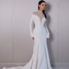SoDigne Mermaid Lace/Satin Bride Dresses High Neck Full Sleeves Wedding Dress Long Bridal Gowns vestidos de novia Customized 9 S5e64cc2cd8bb426e91e99a8c883742a5s Cropped