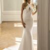 SoDigne Mermaid Simple Satin Wedding Dresses Sleeveless Halter Appliques Bridal Dress Elegant Wedding Gown Custom Made 5 S71b1998fd78e47b3806ef7b19be5aa1fv Cropped