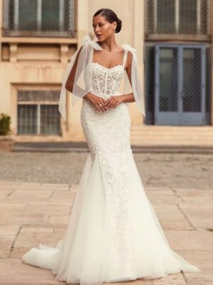 SoDigne Mermaid Tulle Wedding Dresses Sweetheart Sleeveless Elegant Bride Dress Women Bridal Gowns vestidos de novia Customized 5 S7fd6cf6595af43fbafa9e9498d1e2bdbo Cropped