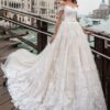 Fantastic Tulle A-line Wedding Dresses Off Shoulder Lace Appliques Princess Boho Wedding Gowns Lace Up Bridal Gown Customized 6 S8024444239b146ce9843d575159ed9c5M Cropped