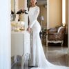 SoDigne Muslim Mermaid Satin Lace Wedding Dresses For Women 2023 Long Sleeves Arabic Bridal Dress Elegant Bride Gown Customized 8 S9bab6ac2d04d4ce1b63d510e33d27a1ah Cropped