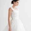SoDigne A-line Short Wedding Dresses Square Collar Sleeveless Bridal Dress Tulle Princess Wedding Gown 2025 Robe De Mairee 7 Sa9d9d4c3e4434155a365b20f0796914dE Cropped