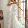 SoDigne Mermaid Satin Wedding Dress Strapless Sleeveless Bride Dresses Women Long Bridal Gowns vestidos de novia Customized 6 Sd10af6d4db2644ddbe2c429b1ebb3c3fO Cropped