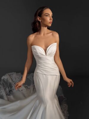 SoDigne Mermaid Satin Appliques Wedding Dresses Sweetheart Sleeveless Bridal Dress Long Wedding Gown Robe De Mairee Customized 5 Sd95611e292c847bc9de3d87fb7dfdf79v Cropped