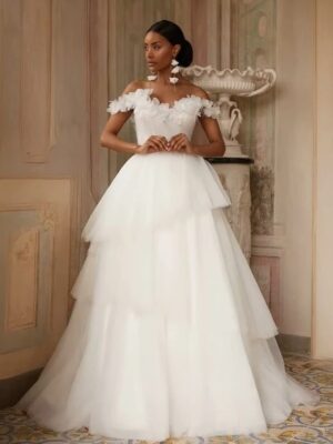SoDigne A-line Simple Satin Wedding Dresses Sweetheart Sleeveless Bridal Dress Split Wedding Gown Robe De Mairee ﻿Customized