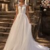 SoDigne Boho Wedding Dresses O-neck Sleeveless A-line Tulle Sleeveless Bridal Dress Long Bride Gown vestidos de novia 6 Sef3672c8eb574816b7882169f821dc249 Cropped